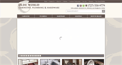 Desktop Screenshot of oldeworldcabinetry.com